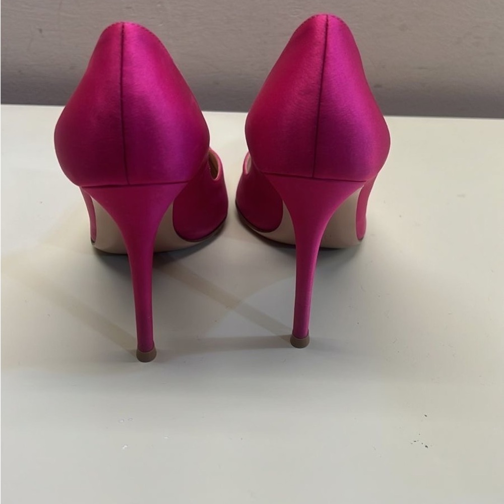 Gianvito Rossi Pink Stiletto Heels - Picture 9 of 10